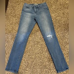 Levi's Premium Womens 311 Shaping Skinny Jeans Size 29 Blue Denim Jeans